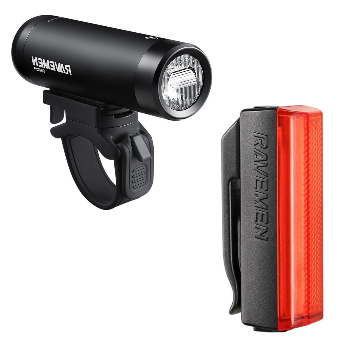 Zestaw lamp rowerowych Ravemen LS10 (CR600+TR20)
