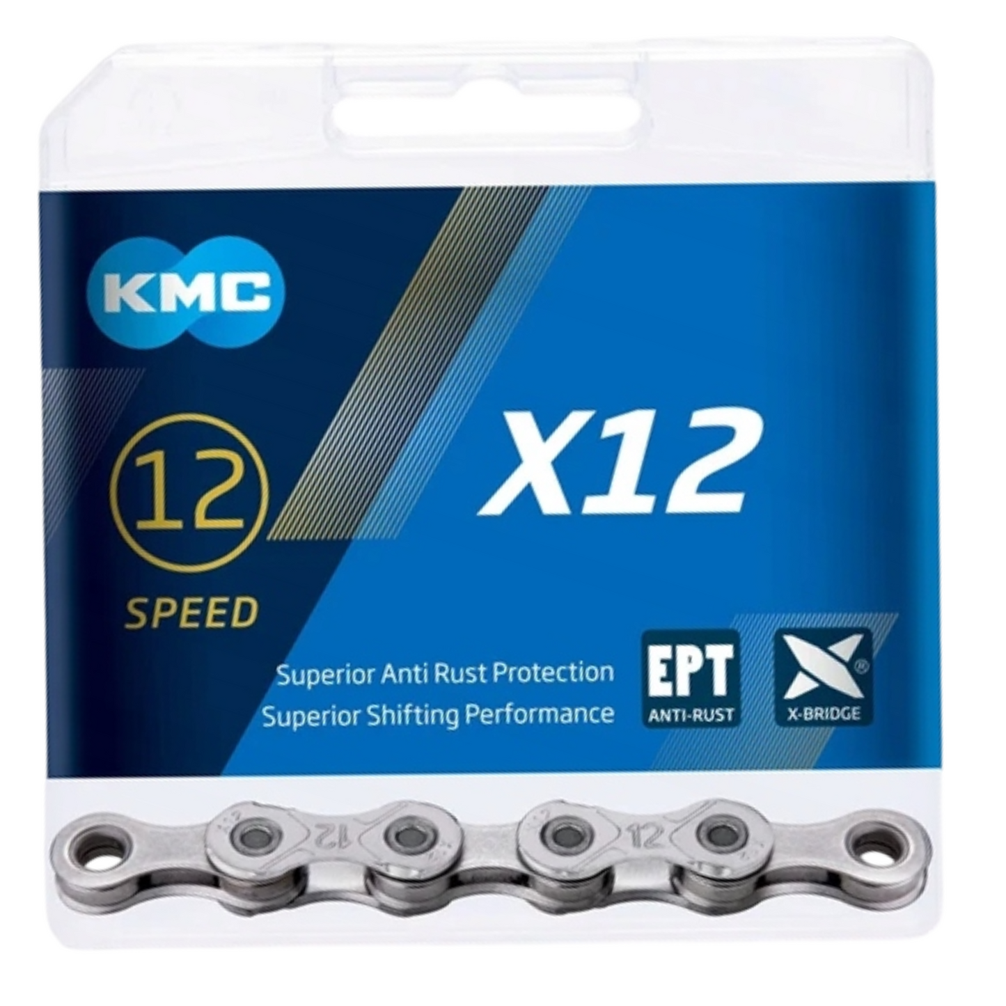 Łańcuch rowerowy 12rz. KMC X12 EPT 126og. BX12EP126